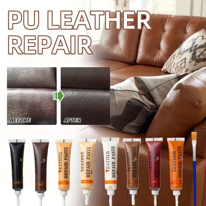 Leather and Vinyl Repair Kit for Quick DIY Restoration