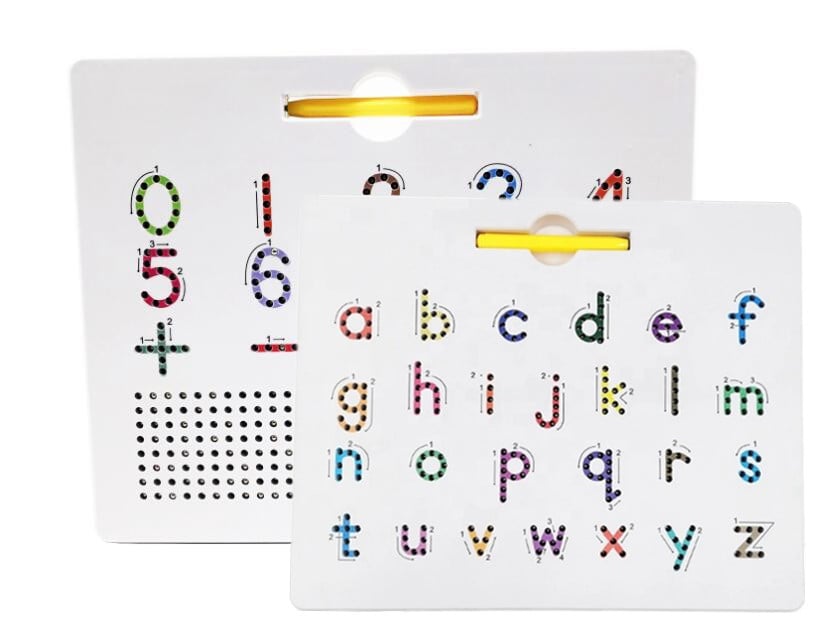 BuzzWrite™ 2-Sided Letter Tracing Board — Spark Joyful Writing Confidence Every Time Your Child Traces