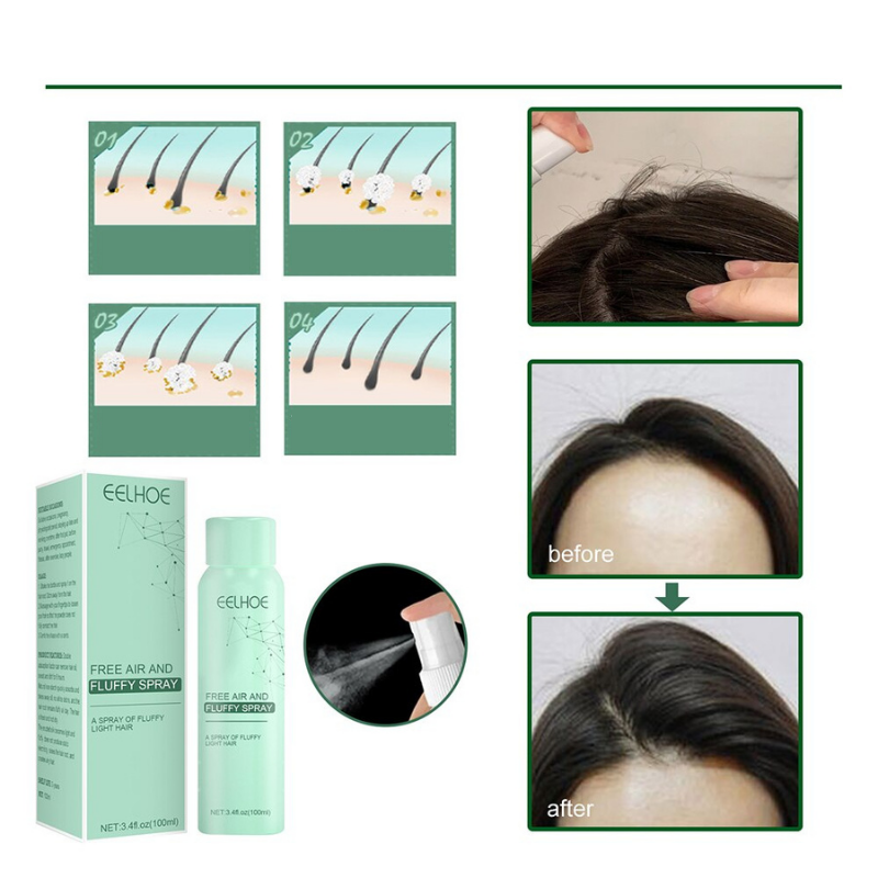 RamoraLift™ Oil-Control Volume Spray — Instantly Thicker, Stronger Hair That Shines with Confidence