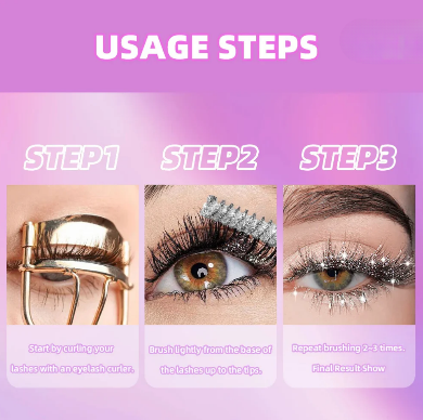 RadianceRush™ — Ignite Irresistible Glamour with Sparkling, Unstoppable Lashes