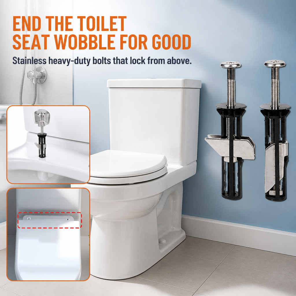 FlushBolt™ — Sit with Confidence on a Seat That Never Shifts Again