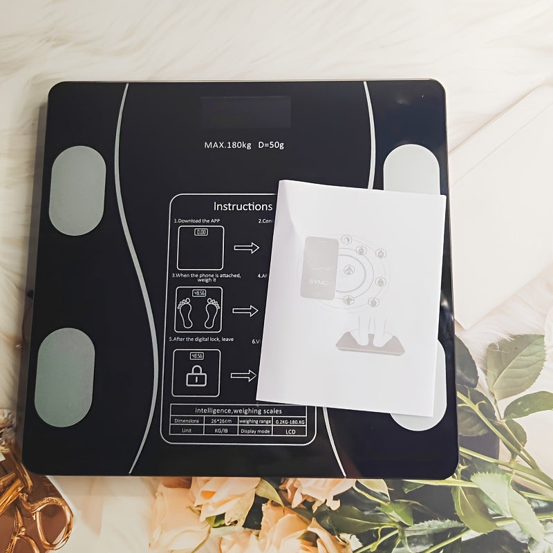 HealthMate Digital Weight Monitor – Compact LCD Scale