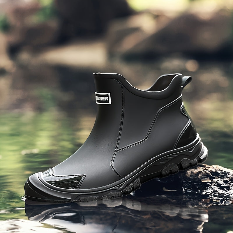 AquaGuard – Resilient Wet Terrain Boots with Slip-Resistant Grip