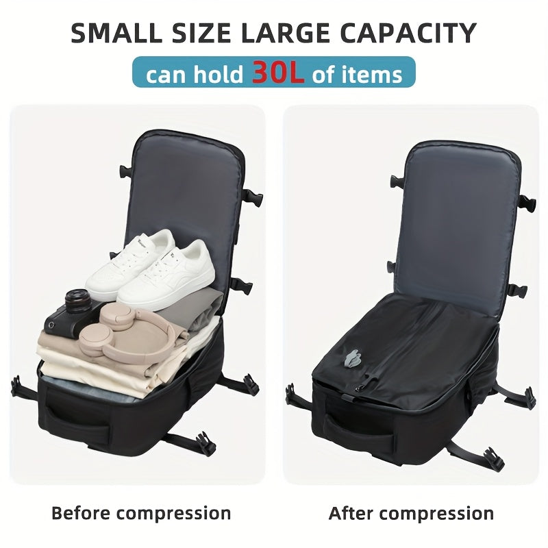 Compact Travel Vacuum Backpack Set for Effortless Packing