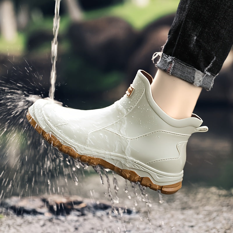 AquaGuard – Resilient Wet Terrain Boots with Slip-Resistant Grip