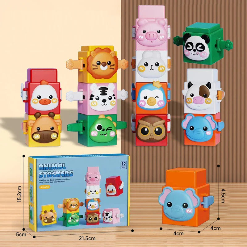 50% Discount Temporary | Stackable Animal Figures