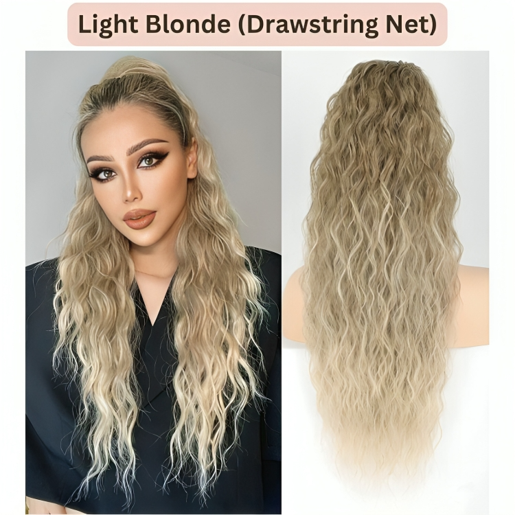 Temporary 50% Discount | Curly Hair Extensions with Ponytail Clips