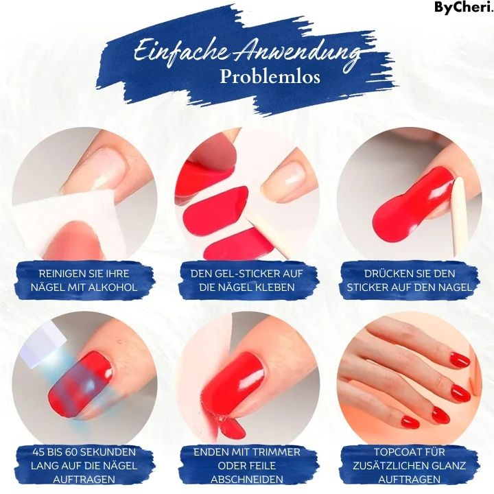 50% Off Temporary | EZGel - Achieve Salon-Quality Nails Anytime, Anywhere!