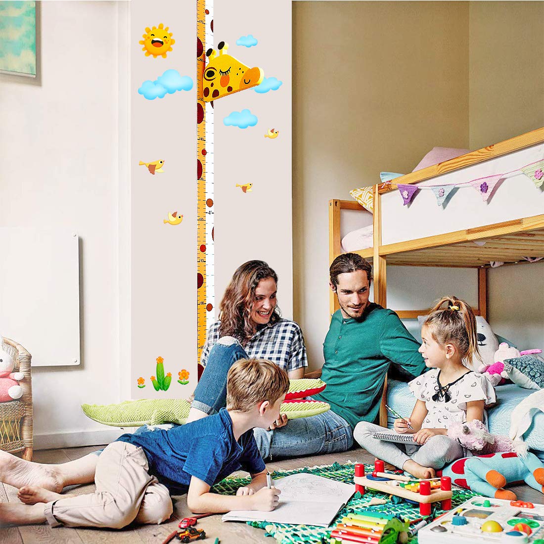Magnetic Giraffe Height Chart for Kids - 50% Discount Temporary
