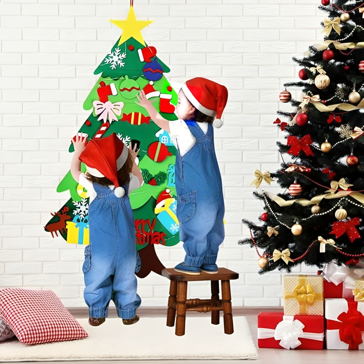 DIY Felt Christmas Tree for Kids - 50% Discount Temporarily
