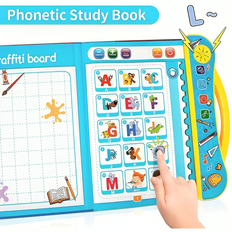 50% Discount Temporary | Discover Words Through Music and Touch for Kids!