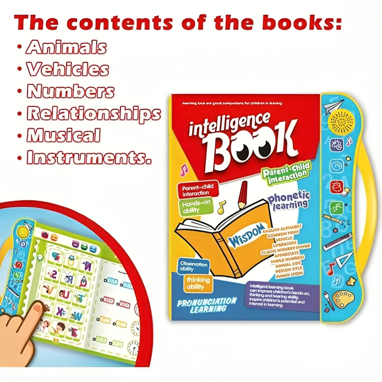 50% Discount Temporary | Discover Words Through Music and Touch for Kids!