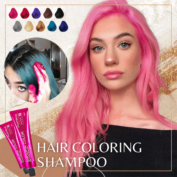 Temporary Hair Color Shampoo - Achieve Your Favorite Shade in Seconds!