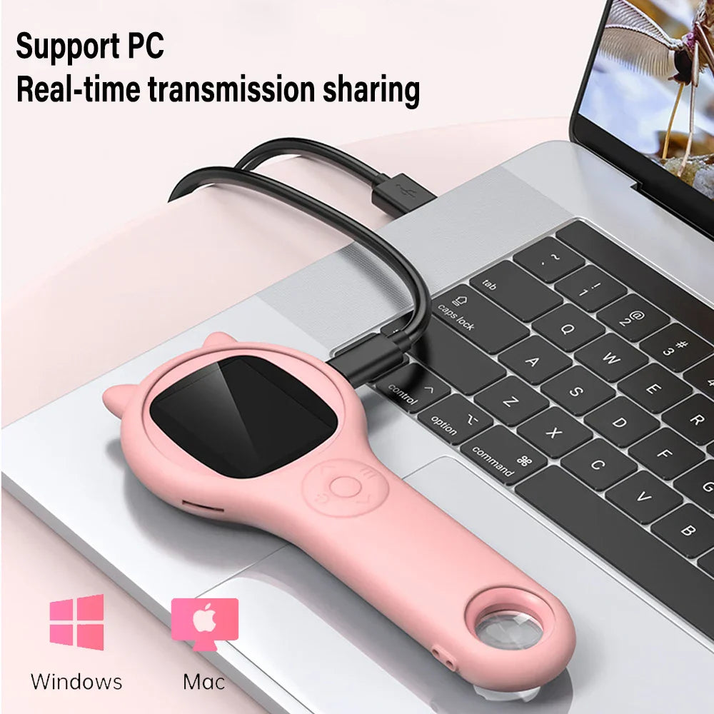 50% Discount Temporary | Digital Handheld Magnifying Microscope