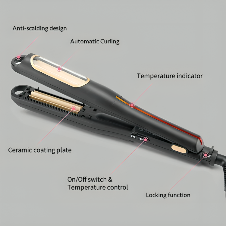 50% Off Temporary | Easy Structured Curls with Bold Elegant Finish