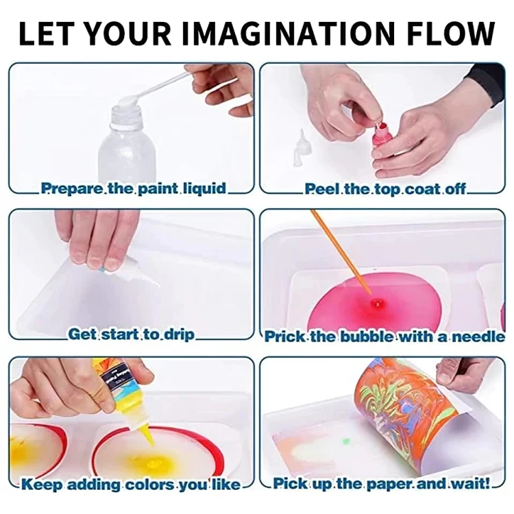 Water Marbling Paint Set | 50% Discount Temporary Offer