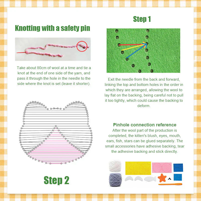 Kids Sewing Craft Kit - 50% Discount Temporary Offer