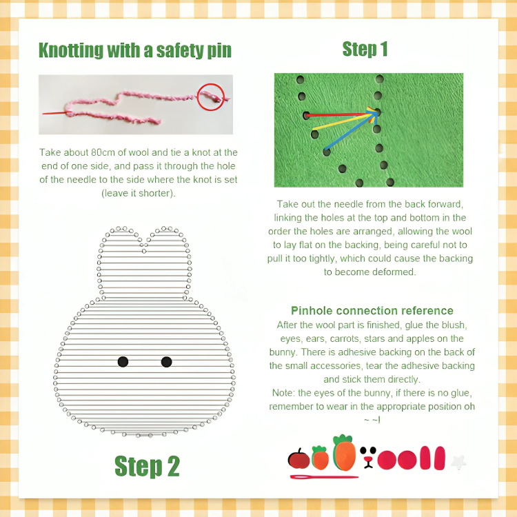 Kids Sewing Craft Kit - 50% Discount Temporary Offer