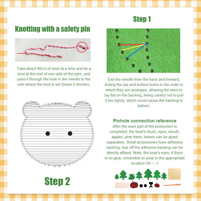 Kids Sewing Craft Kit - 50% Discount Temporary Offer