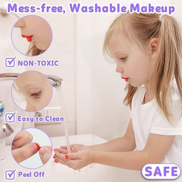 50% OFF TEMPORARY | Washable Makeup Set for Kids