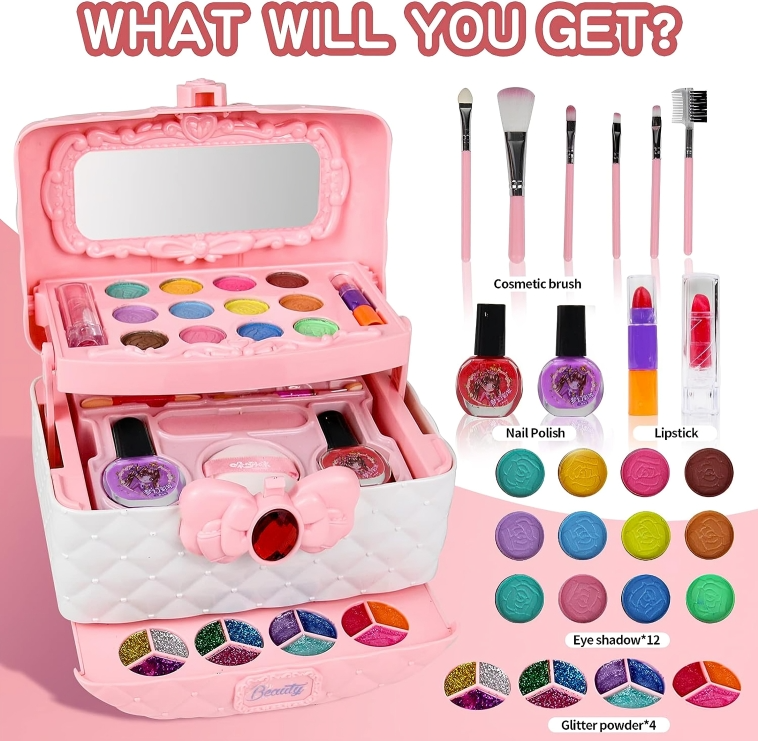 50% OFF TEMPORARY | Washable Makeup Set for Kids