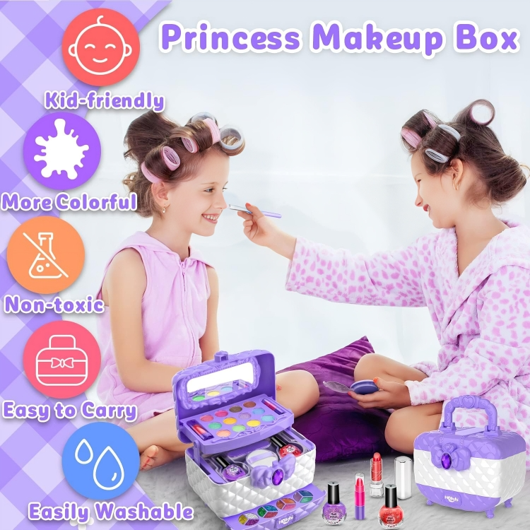 50% OFF TEMPORARY | Washable Makeup Set for Kids
