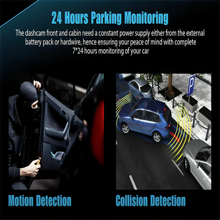 50% Discount Temporary | Full-Surround Video Recordings for Safe Driving