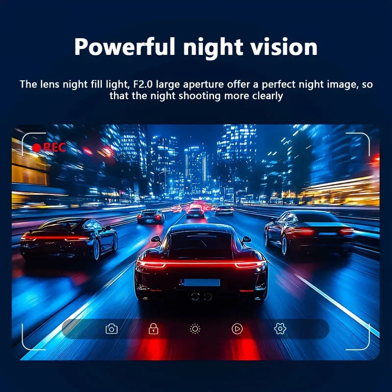 50% Discount Temporary | Full-Surround Video Recordings for Safe Driving