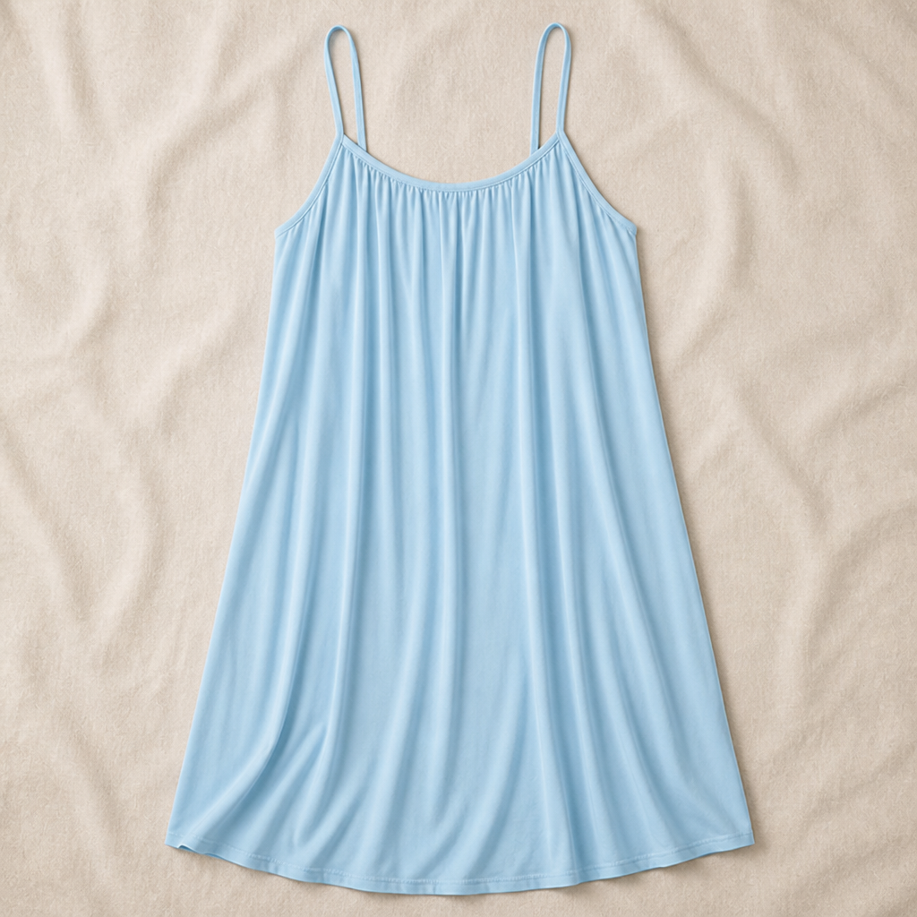 Solvexa™ – Soft Adjustable-Back Dress with Full Opaque Coverage