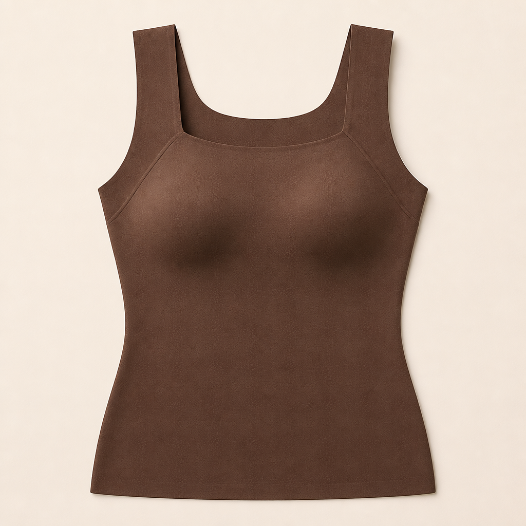 EmberaFit™ – Seamless Shaping Tank Featuring Built-In Shelf Bra