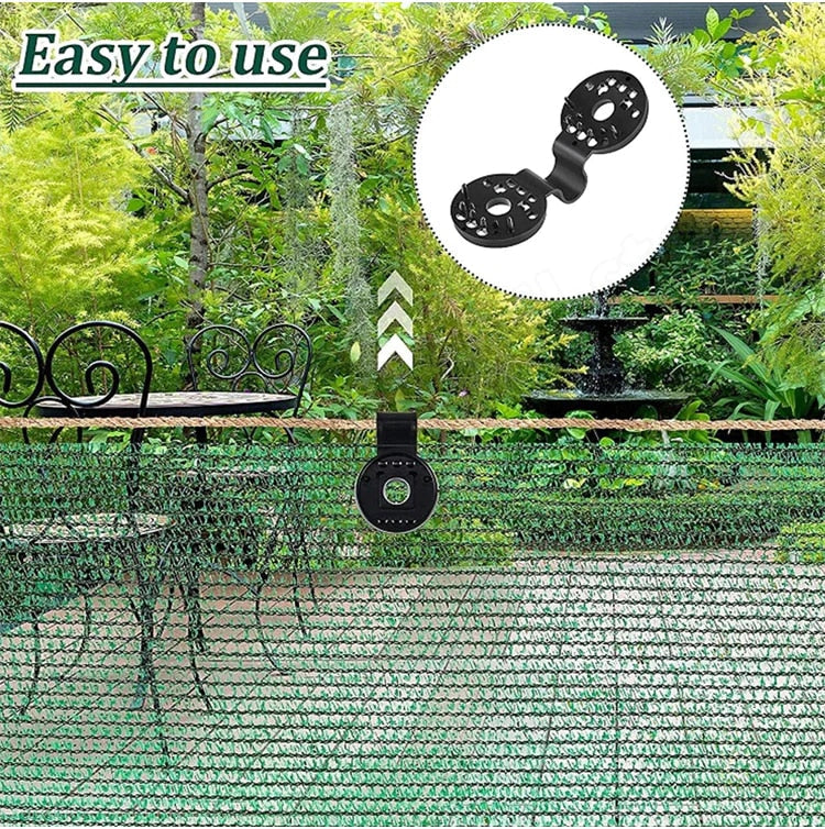 GripSure™ Clips — Lock Down Your Outdoor Sanctuary with Unshakable Power and Seamless Snap-On Ease