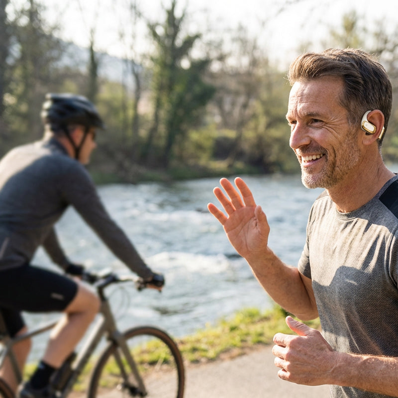 SoundGlide™ — Experience All-Day Freedom with Crystal-Clear Sound and Unmatched Comfort