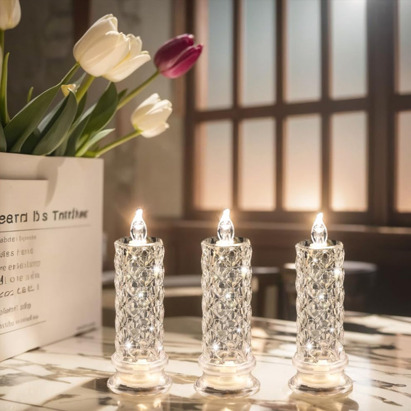 CrystalAura™ — Ignite Your Nights with Effortless, Romantic Glow