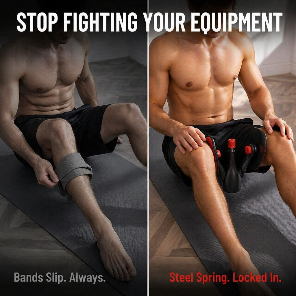 StrongFlex™ — Work Adductors, Chest & Core Wherever You Can Sit