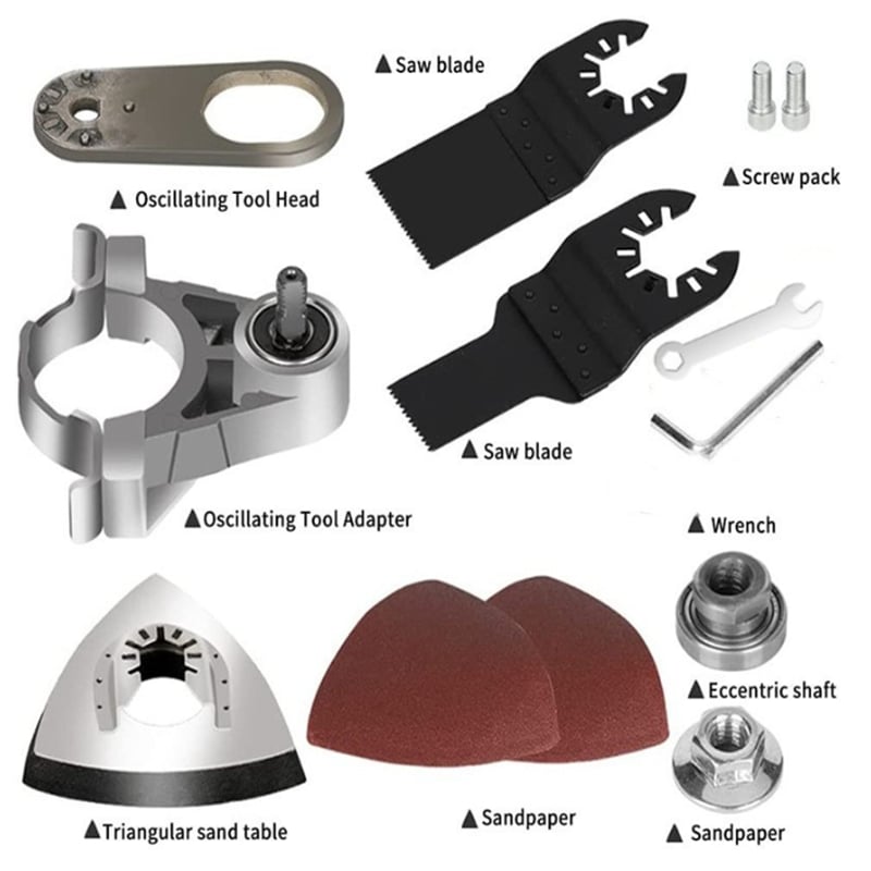 Multifunction Tool Adapter for M10/M14 Angle Grinder