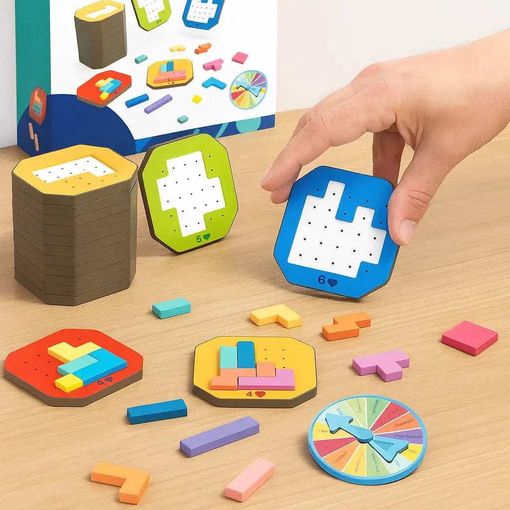 Logic Puzzle Challenge – Boosts Creativity, Focus & Collaborative Learning