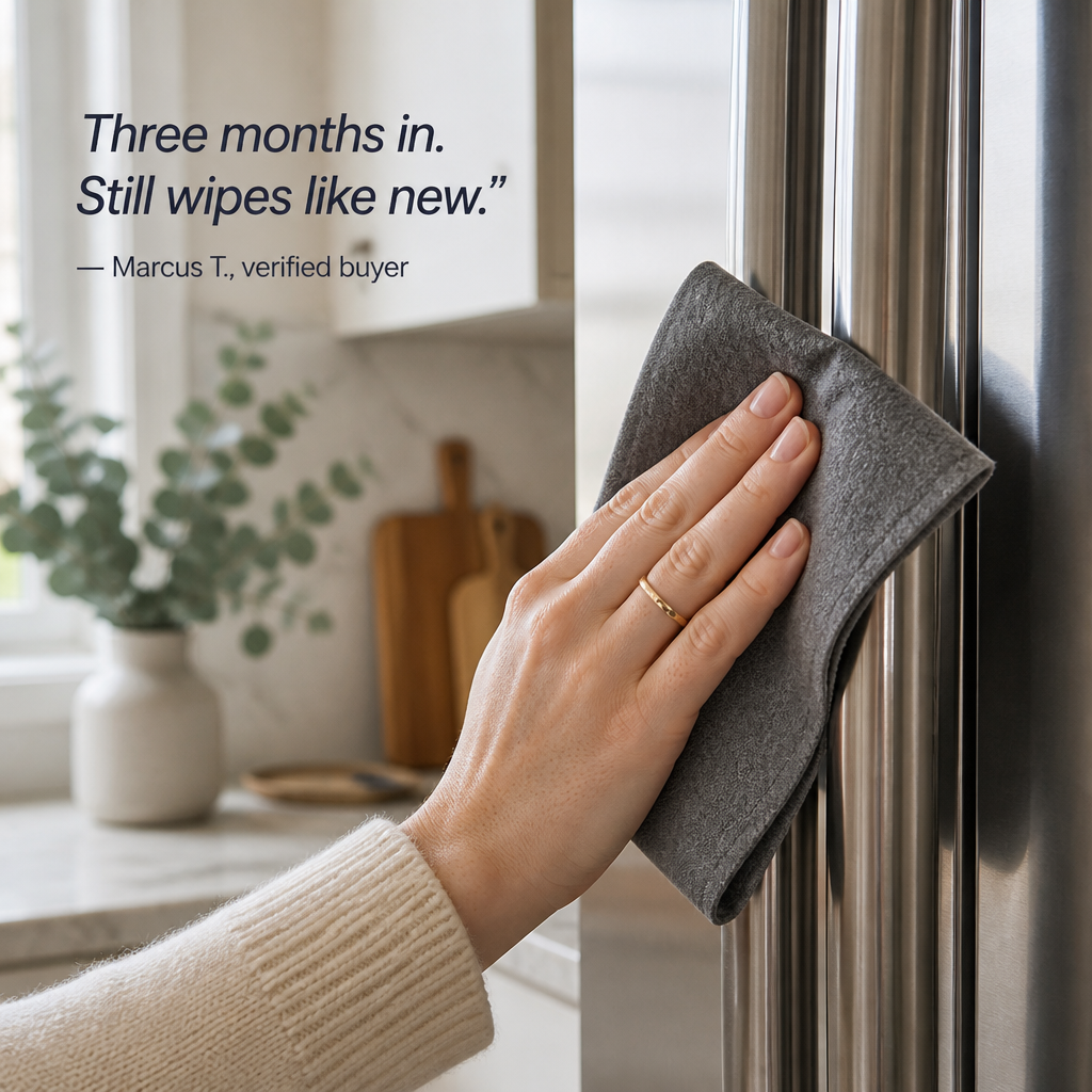 VibraPure™ — Clean Glass, Screens, and Chrome Without a Streak in a Single Swipe