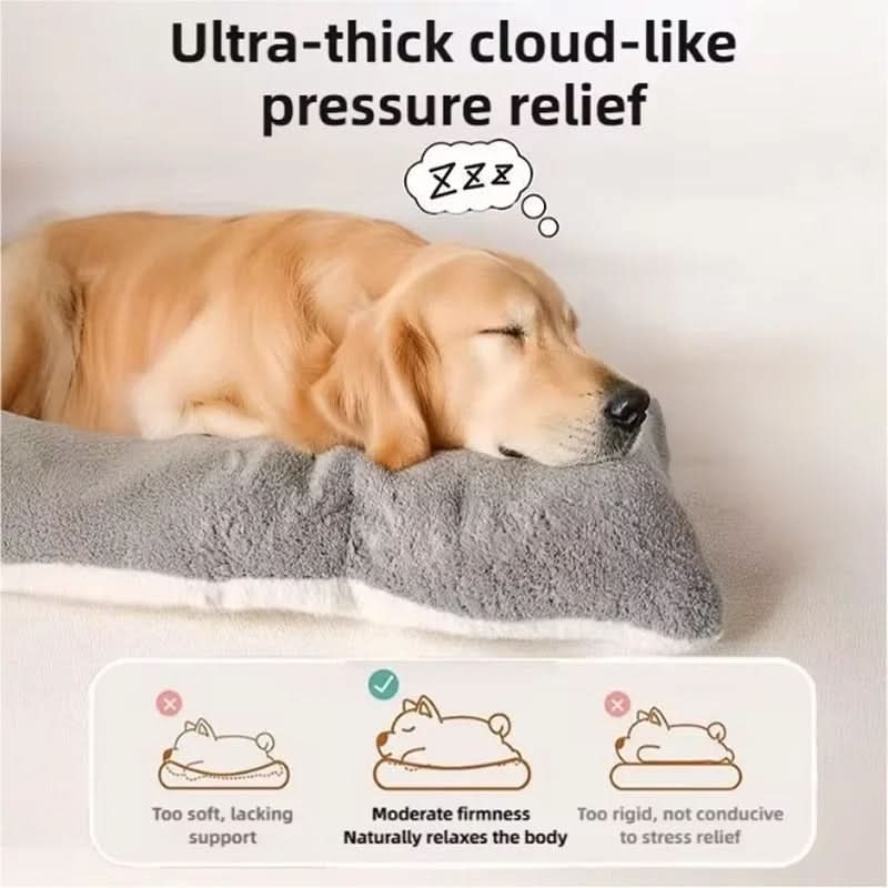 Extra Large Plush Pet Bed Mat