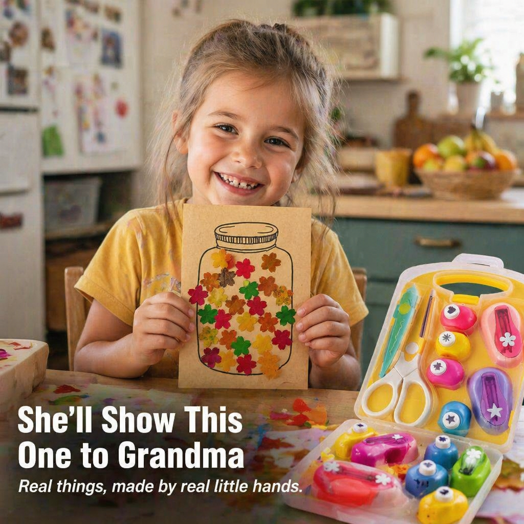ImagiJoy™ — Punch, Cut & Create Their Path to Stronger Little Hands