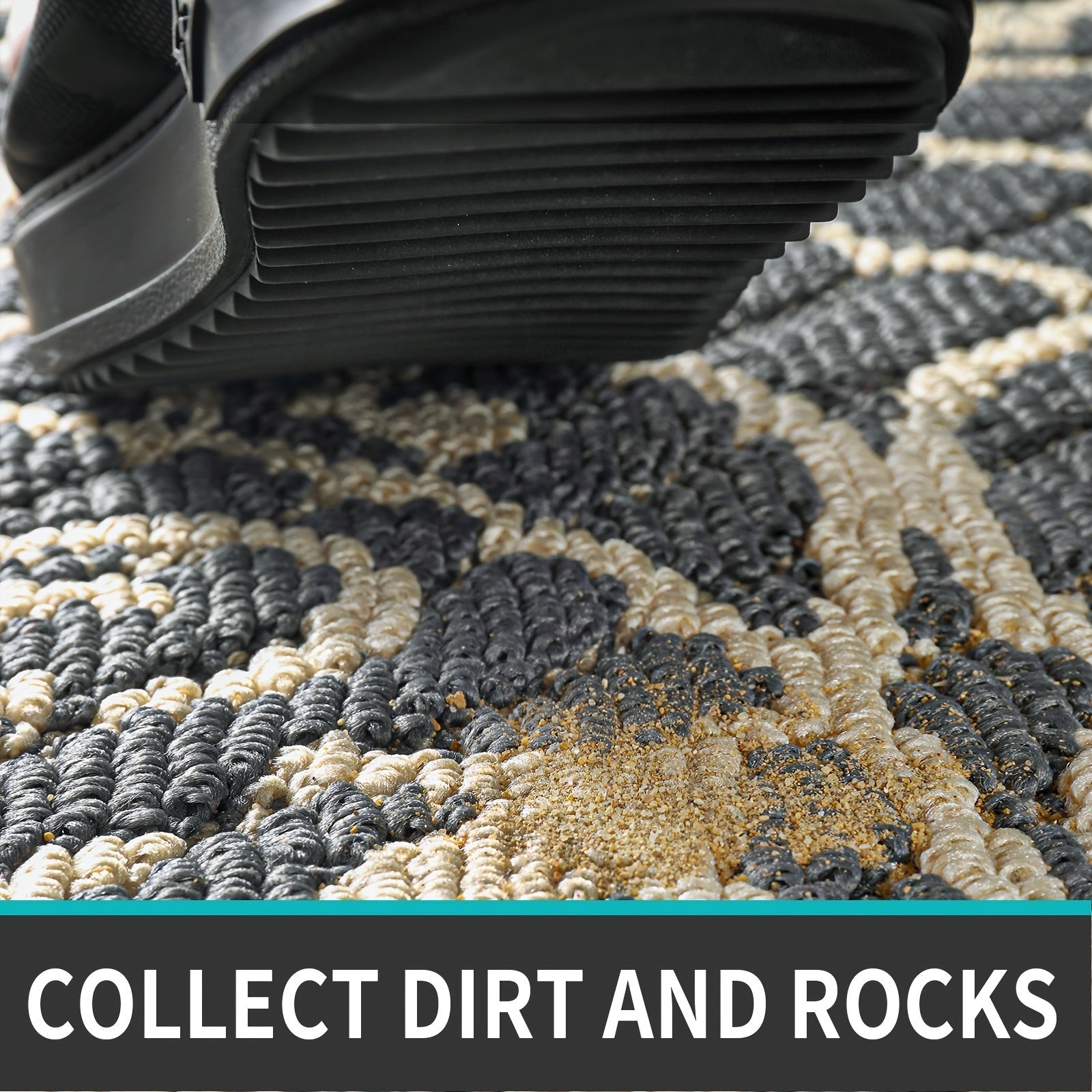 SafeStep - Sleek Indoor Entryway Rug with Non-Slip Feature