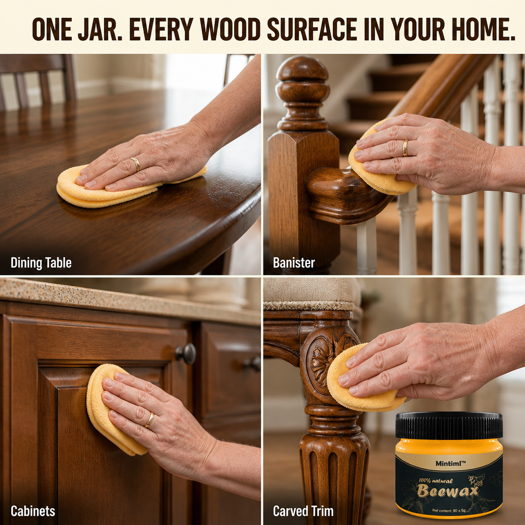 VeraLuxe™ — Revive Worn Wood with a Rich, Natural Glow in Minutes