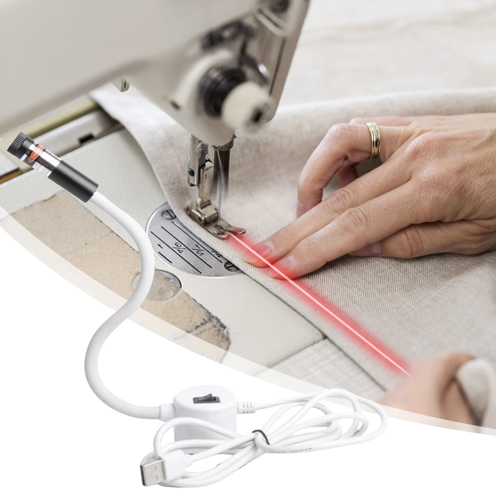 RadiantRay™ — Illuminate Every Stitch with Effortless Precision and Eye-Soothing Clarity