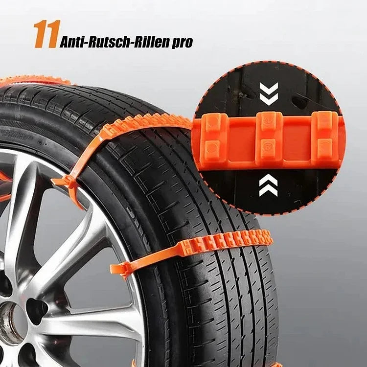 Buy 5 Get 5 Free | Portable Snow Chains for Road Use