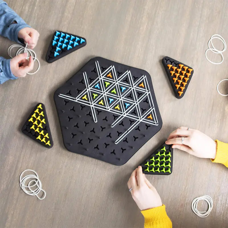Chain Triangle Puzzle Game – Refined Logic Challenge for 2–4 Players