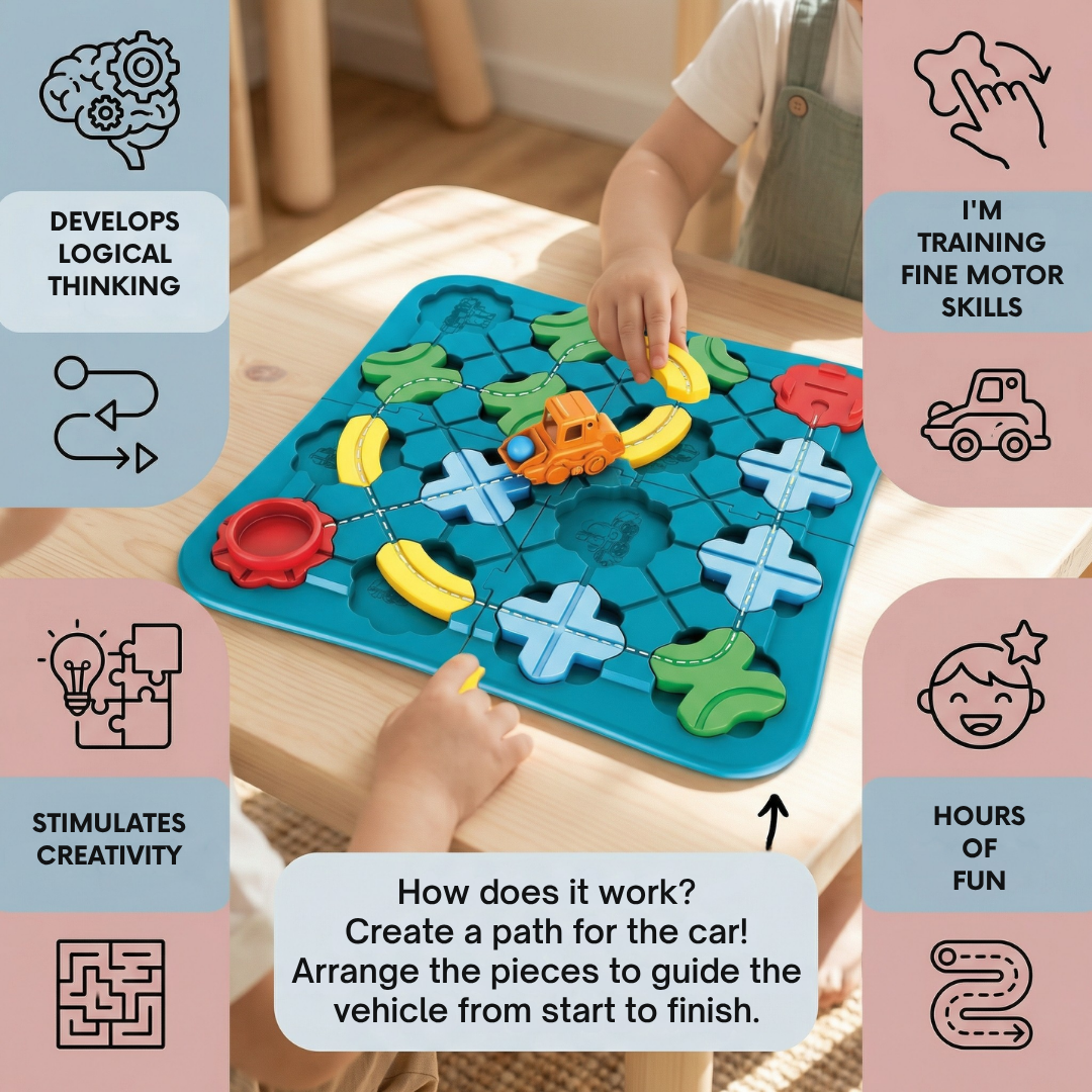 BrainMaze™ Quest — Unlock Your Child’s Genius with Every Playful Challenge