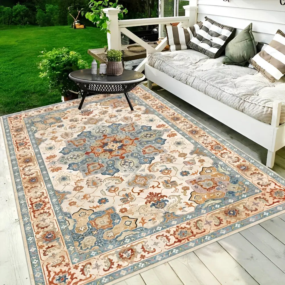 Outdoor Area Rug | PVC Non-Slip Backing | Nordic Style | FjordFloor