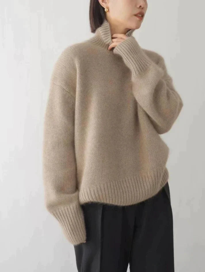 LioraHaze™ Cashmere Turtleneck — Wrap Yourself in Lightweight Luxury That Turns Every Head
