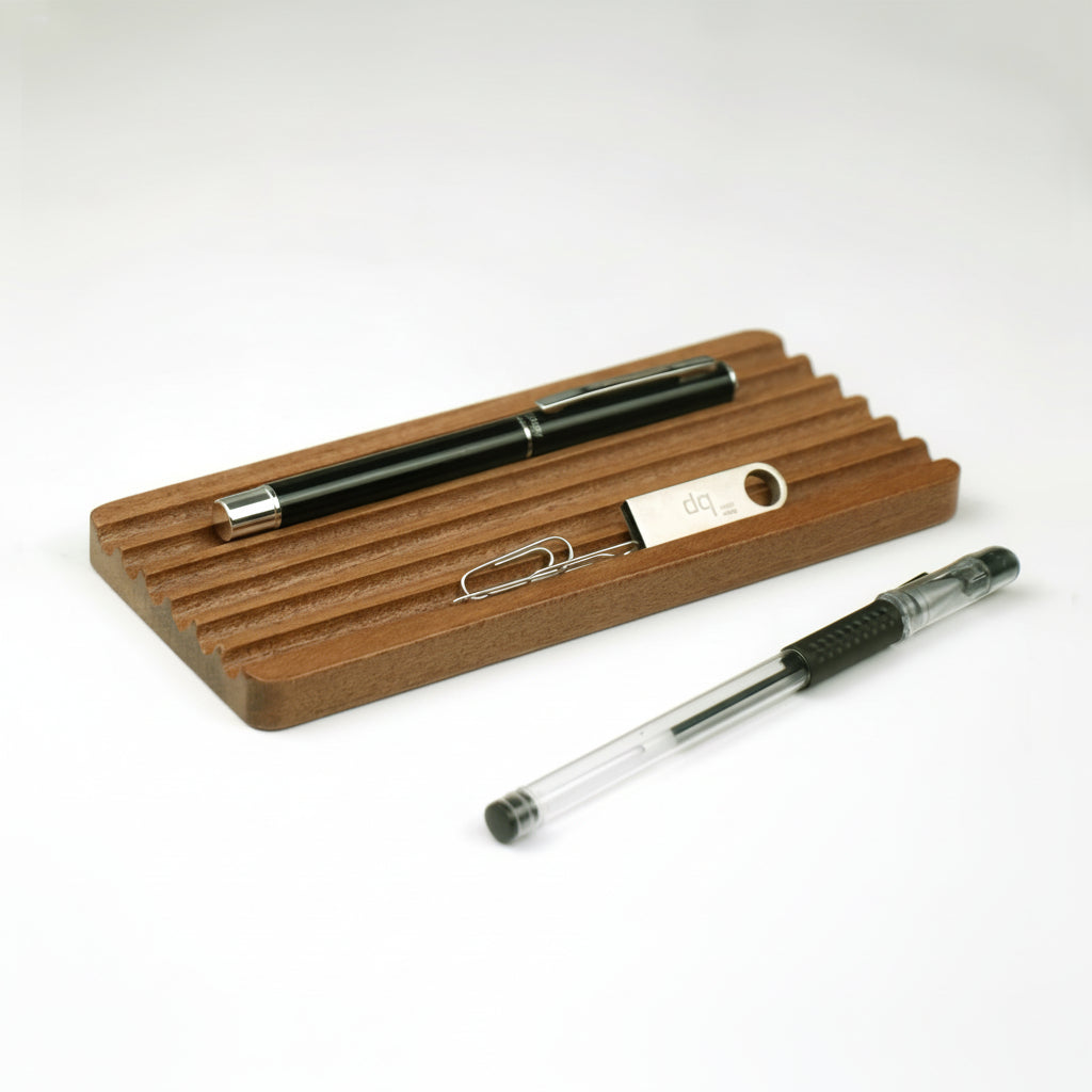 Classic Carbon Steel Desk Organizer Collection