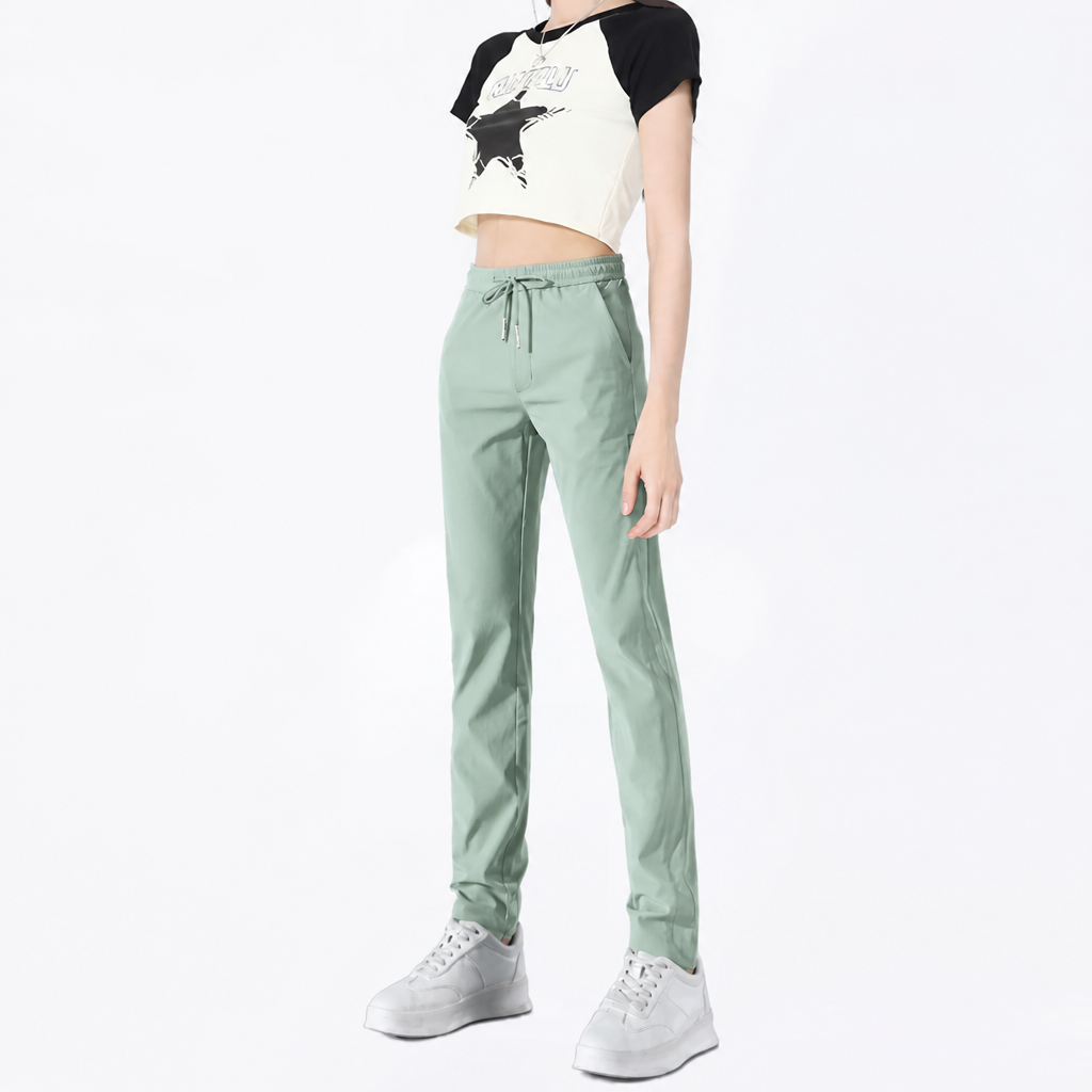 NovaEase™ – Lightweight Stretch Pants with Quick-Dry Fabric and Tapered Fit