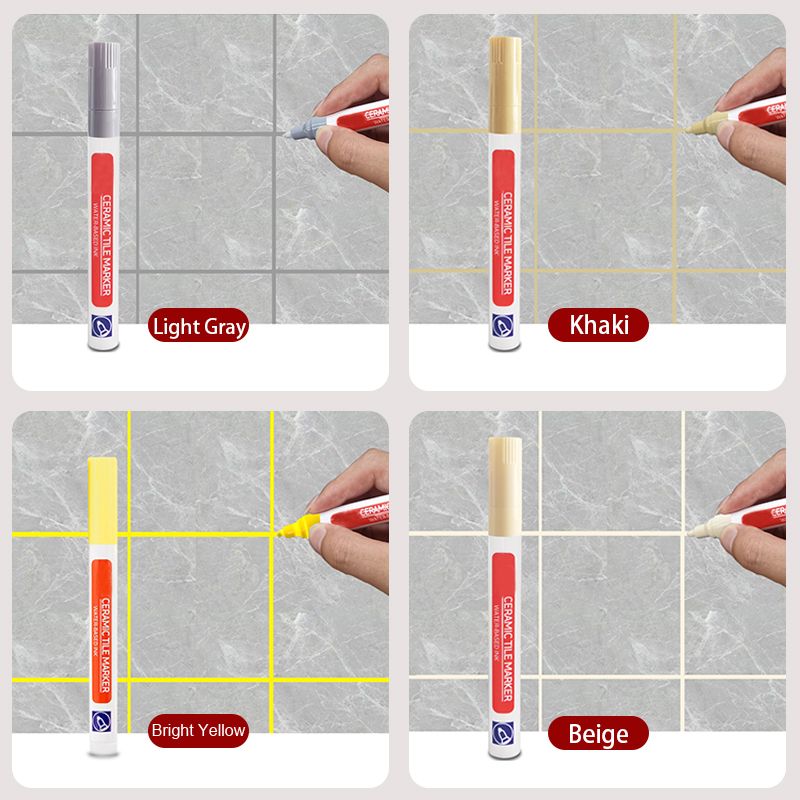 SureSeal™ Grout Renew Pen — Revive Your Tiles with Lasting Mold-Free Shine